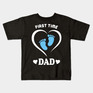 First Time Dad Kids T-Shirt